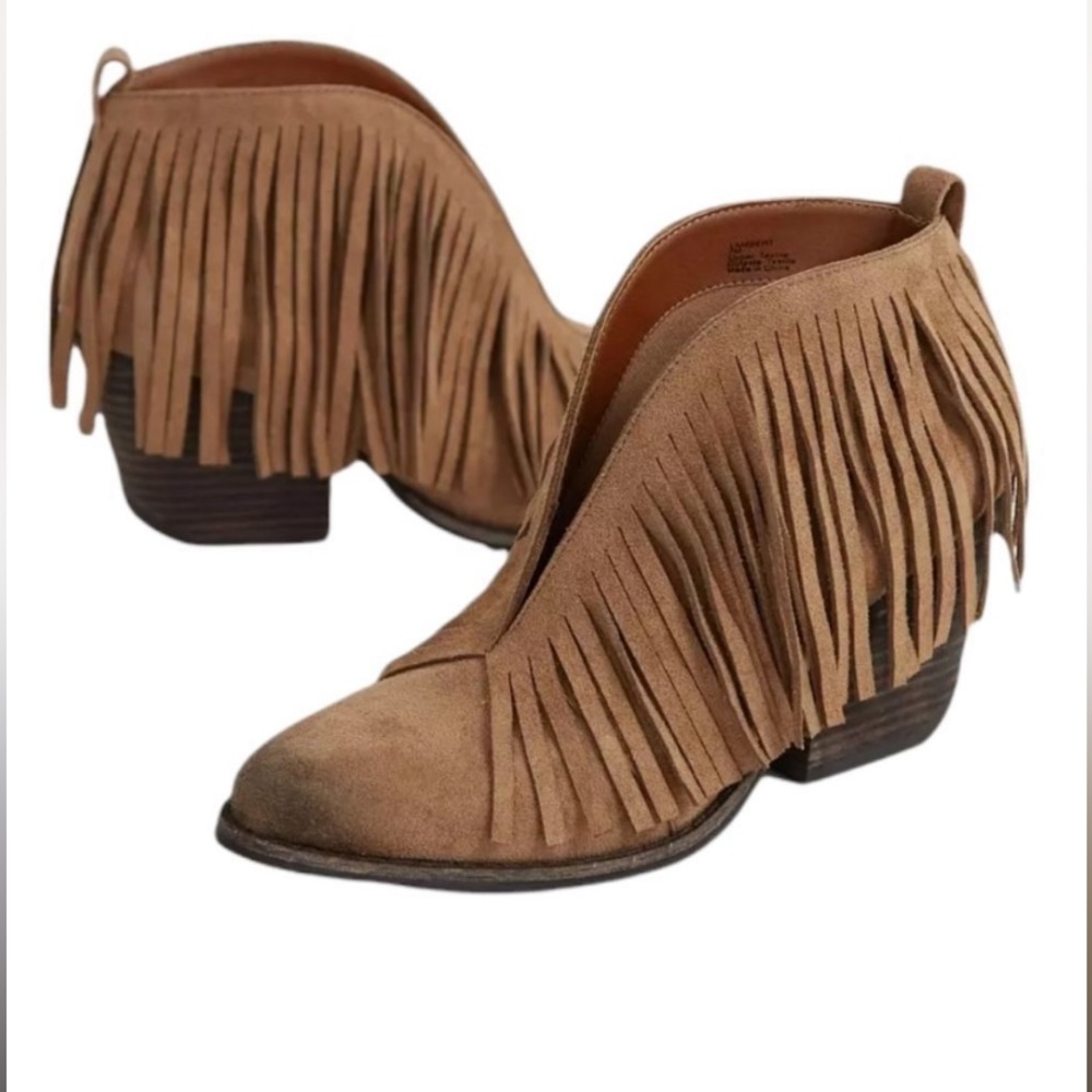 Coconuts By Matisse Lambert Fringe Split Front Bl… - image 2